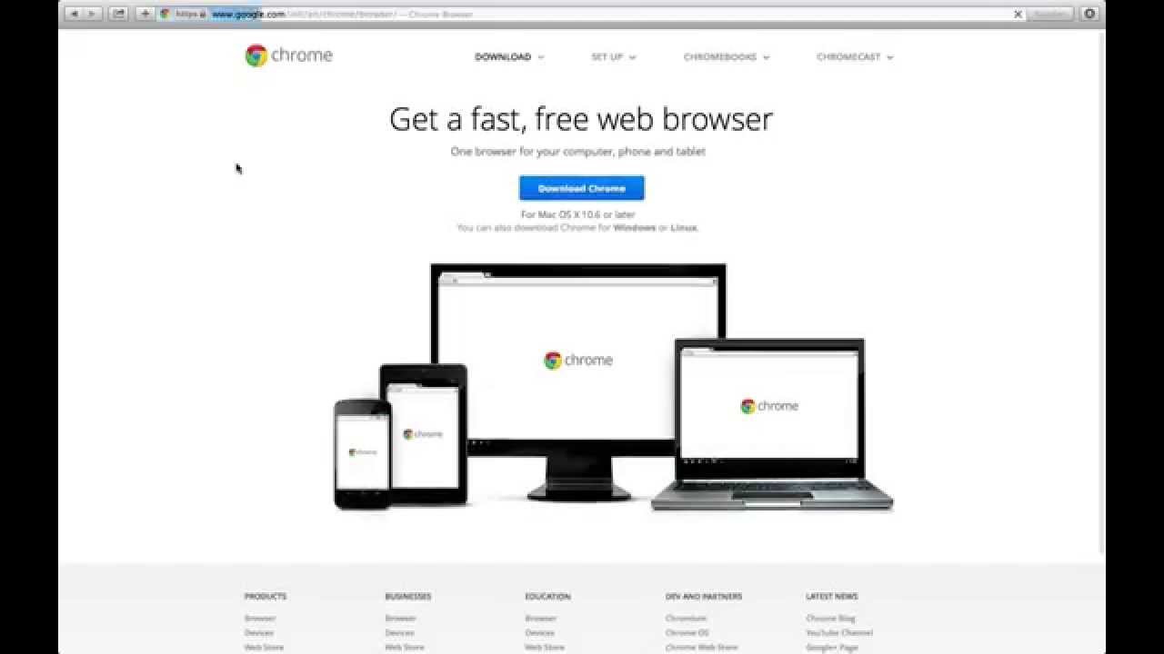 Free Google Chrome For Mac Computer